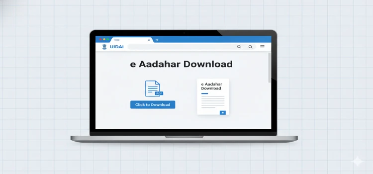 E aadhaar Download